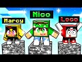 SOPRAVVIVI come BLOCCHI su UN PILASTRO DI BEDROCK su MINECRAFT!