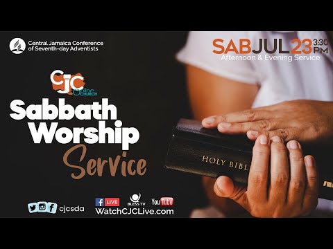 Sab., July 23, 2022 | CJC Online Church | Afternoon & Evening Services | 3:30 PM