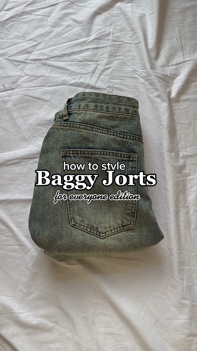 how to style… BAGGY JORTS #shorts #tiktok