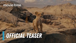 'Mufasa: The Lion King' Teaser Trailer by Moviefone 1,679 views 1 day ago 1 minute, 33 seconds