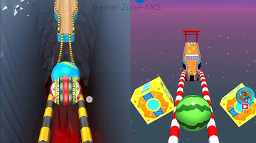 Sky Rolling Ball Vs Going Balls - Similar Level, SpeedRun Gameplay, Android IOS, Ball Game Part 25