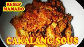 RESEP / Cara Membuat CAKALANG FUFU SOUS Manado