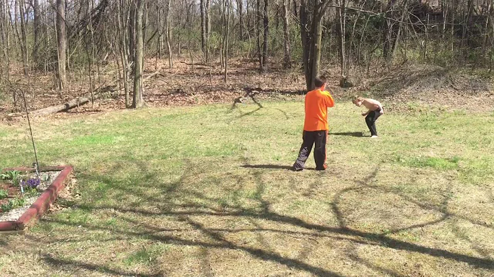 My cuz fighting