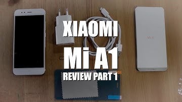 Xiaomi Mi A1 Review - Unboxing the Gold Android One Smartphone