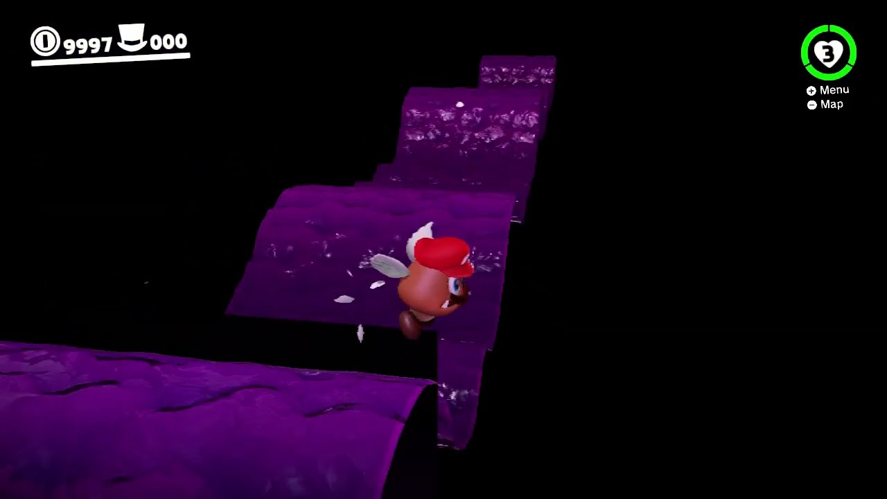 Super Mario Odyssey Paragoomba clip glitch