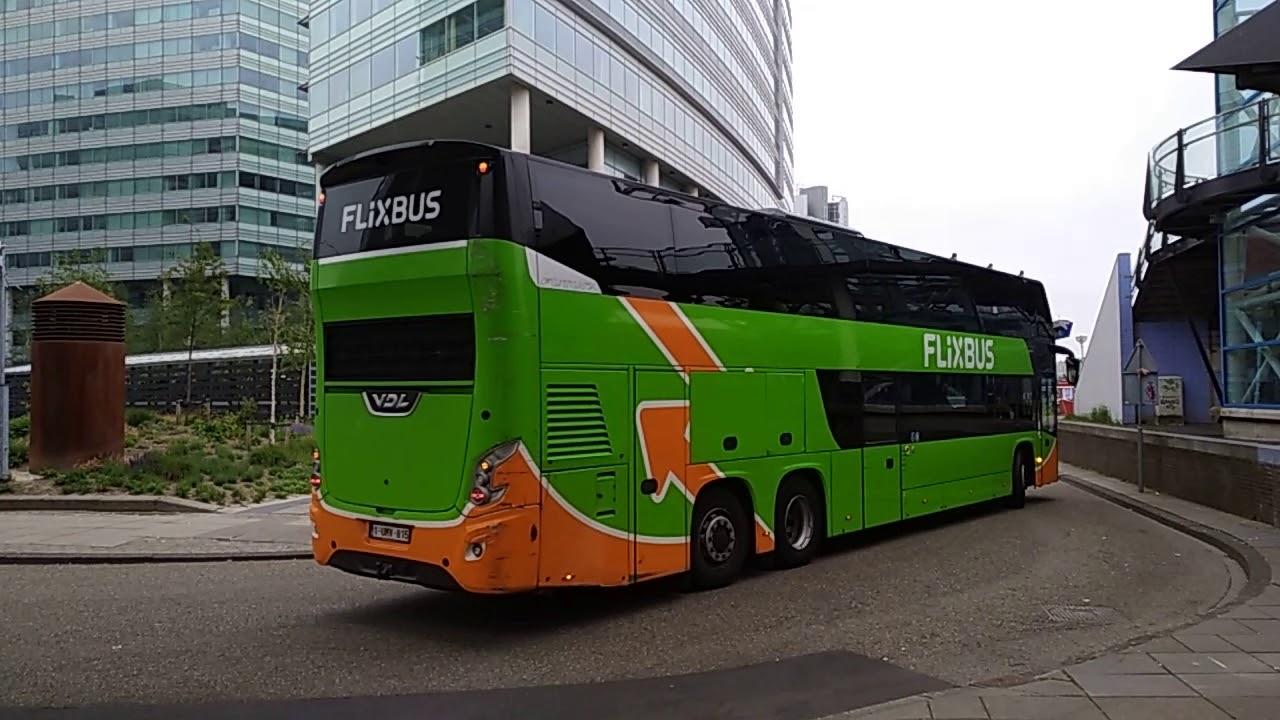 Amsterdam's Sloterdijk bus & train station view