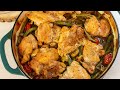 Baked Chicken &amp; String Beans (Ready in an Hour!)