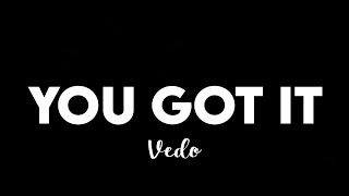 (1 HOUR) Vedo - You Got It (Tiktok) &quot;it&#39;s time to boss up fix your credit girl get at it&quot;