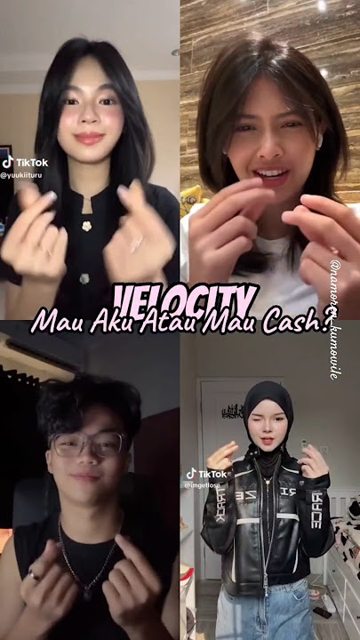 Velocity mau aku atau mau cash trand dance tiktok terbaru 2025 #shorts #dancetiktok