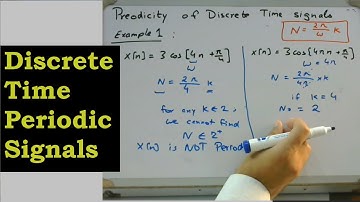 Periodicity of Discrete Time Signal | Fundamental Period of Sum of Periodic signals | 1.8