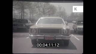 1970s POV Driving, Hudson River and NYC Bridges, 35mm