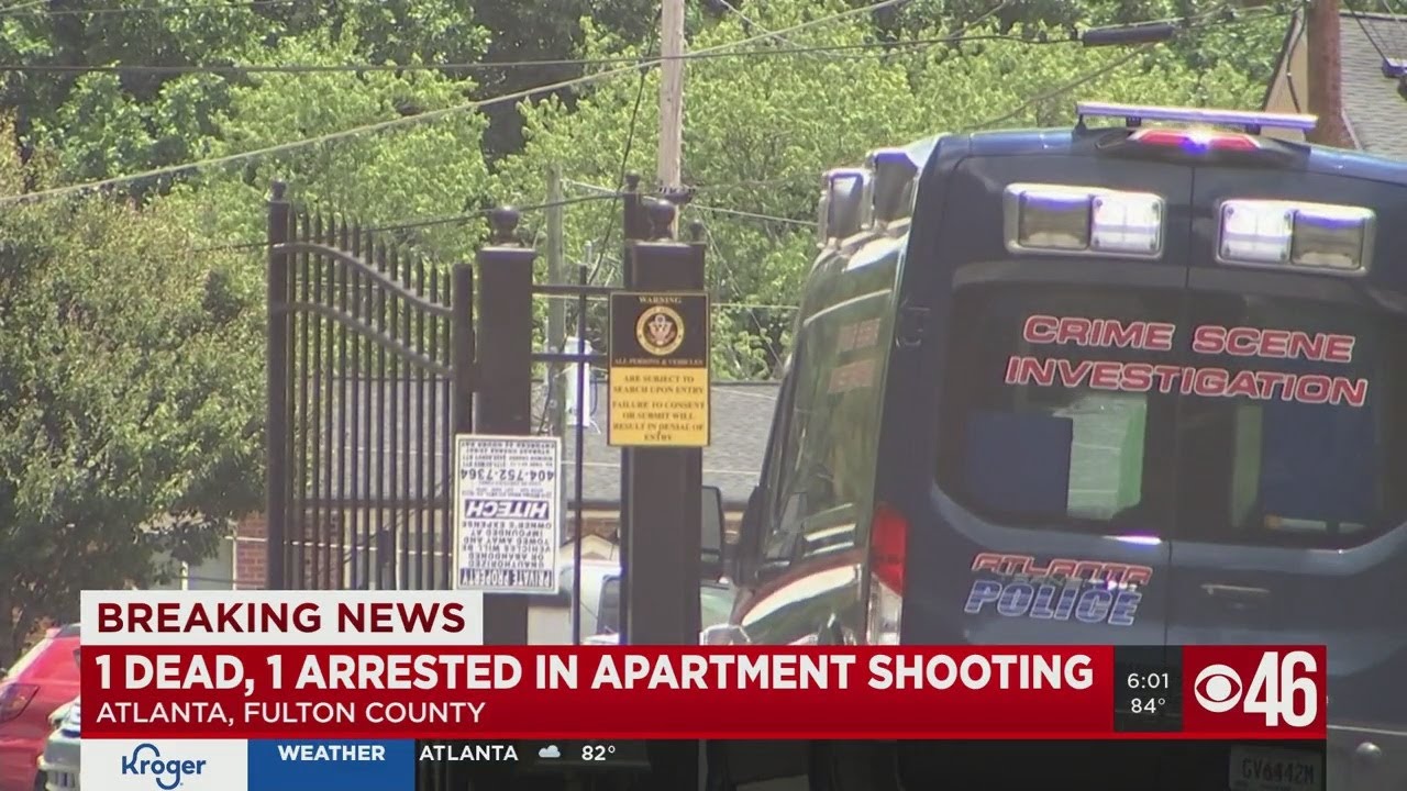 1 dead, 1 arrested in apartment shooting - YouTube