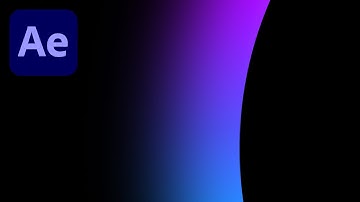 Glowing Gradient in After Effects