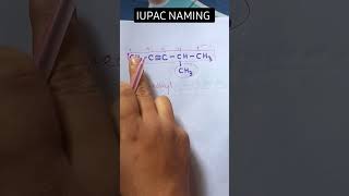 iupac nomenclature of organic chemistry class 11#shorts #youtubeshorts #reels #viral #chemistry