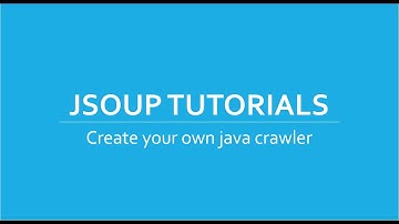 Web Crawler/Scraper in Java using Jsoup Tutorials # 6 | set jsoup user agent