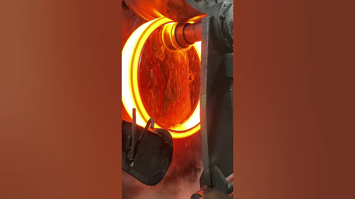 Inside the forging factory Expanding Steel: The Ring Rolling Process #forging #forge #machine
