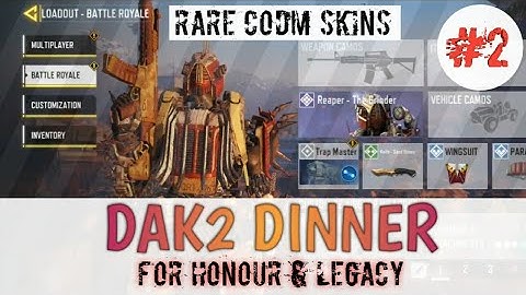 #2 COD SPECIAL SKINS REAPER - GRINDER - COWBOY