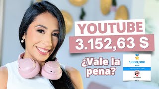 Esto me ha PAGADO YOUTUBE ¿Vale la pena? ✨ Te doy mi opinión