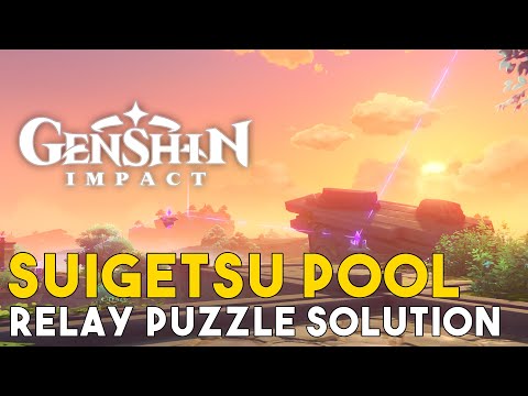 Genshin Impact Suigetsu Pool Electro Relay Puzzle Solution