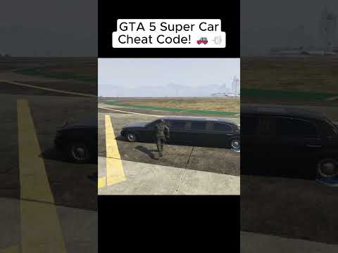 GTA 5 Super Car Cheat Code! 🚗💨 #shorts  #gtav
