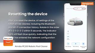 Control Your Pool Cleaner from Your Phone! | AIRROBO PC200 Pool Cleaner App Demo screenshot 1