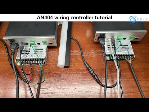 AN404 wiring controller tutorial - YouTube