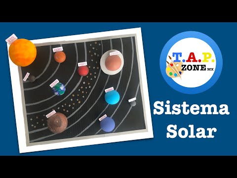 Video: Cómo Hacer Una Maqueta Del Sistema Solar