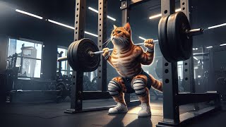 Gym Cat | Cat's Fitness Victory! | Muscle Ai Cat | AI Meow..#cat #aicat #catvideos #catlover #ai