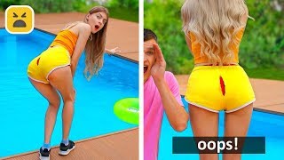 11 Girl Fashion Hacks! Outfit DIY ideas for Girls by Mr Degree