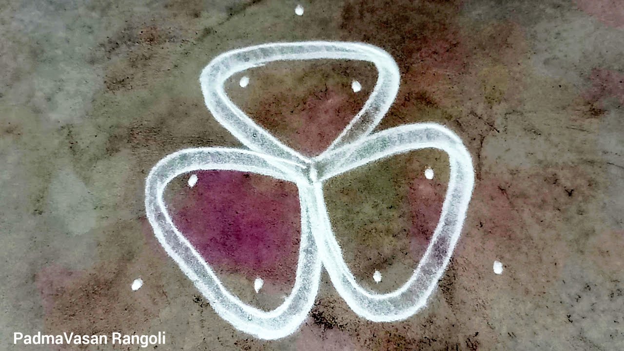 5*1Dot⭐Mini Kolam⭐Easy Appartment muggu⭐Simple Unique and Beautiful Rangoli⭐Traditional⭐Fridaymuggu