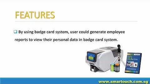 Access Control System : Badge Card Features and Advantages (MIFARE, RFID, Touch N Go)