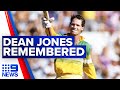 Tributes pour in for cricket legend Dean Jones | 9News Australia