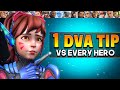 1 dva tip vs every hero 2024