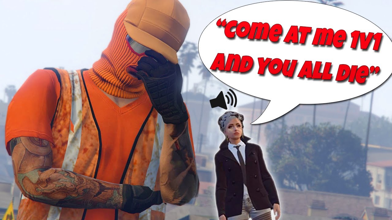 Cocky Trash Talker Thinks He's The Best In The Game On GTA Online - I load into a session where I find a cocky trash talker who thinks he's the greatest. 