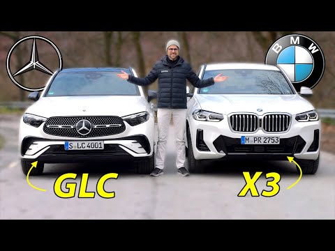 Mercedes GLC vs BMW X3 comparison REVIEW - who’s the king?