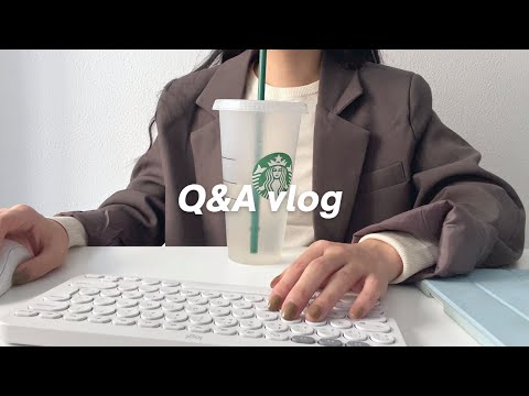 Q&A | face reveal? study / work balance, ethnicity, full-time YouTube, growth secret | weekly vlog