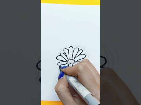 🔴Como Dibujar una FLOR a Lápiz 👉 Dibujos Fáciles #lapiz #dibujar #tutorial #arte #truco @DibujosYaye29