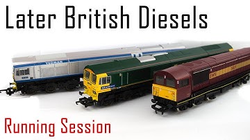 A Running Session with Later British Diesels