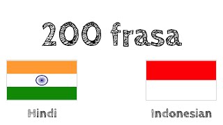 200 frasa - Bahasa India - Bahasa Indonesia