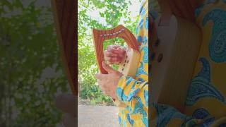 京北の石垣に響くアストゥリアスの舞曲– 8弦ハープKeihoku Landscapes & Asturian Dance – 8-String Harp #金属弦ハープ #wirestrungharp