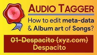 Audio Tagger | How to tag songs ? | How to Edit meta-data of audio files ? screenshot 2