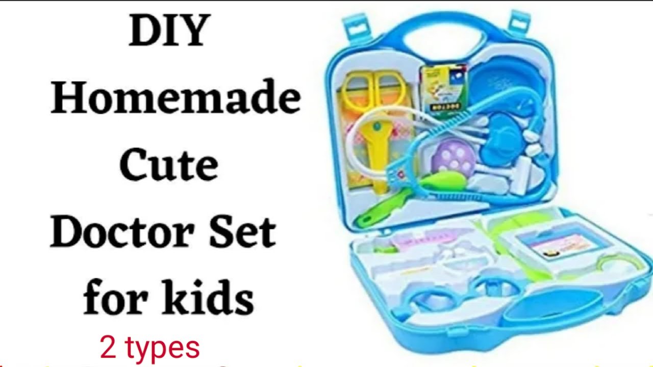 how to make doctor set , how to make paper doctor set for - YouTube