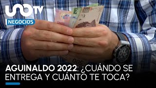 Aguinaldo 2022 cundo Se Entrega Y Cunto Te Toca