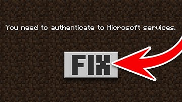 How to Fix Minecraft Error: You need to authenticate to Microsoft services. (Working 2025)