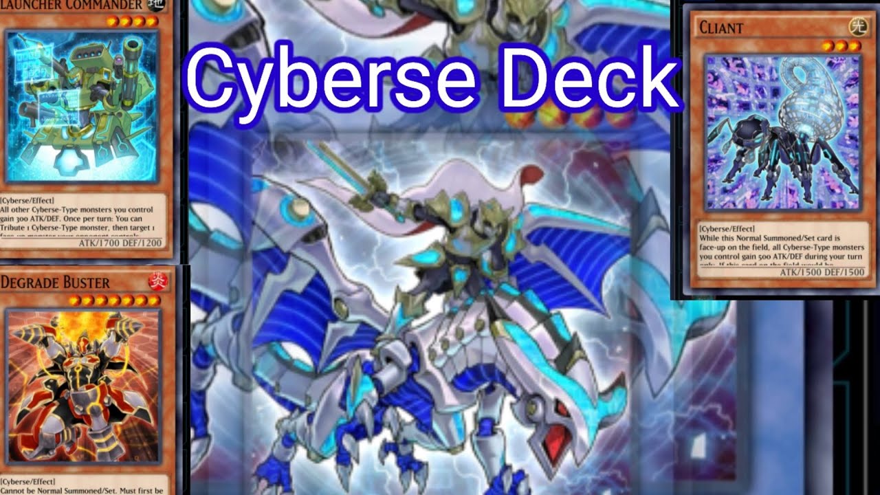 Cyberse Deck [ YuGiOh Duel Links] YouTube