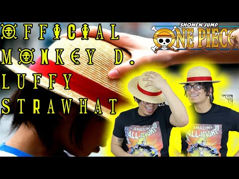 One Piece Luffy S Straw Hat Official Bandai Premium Unboxing Youtube - luffy straw hat roblox catalog