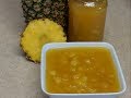 Mermelada de piña, Con Sólo 3 Ingredientes!!!