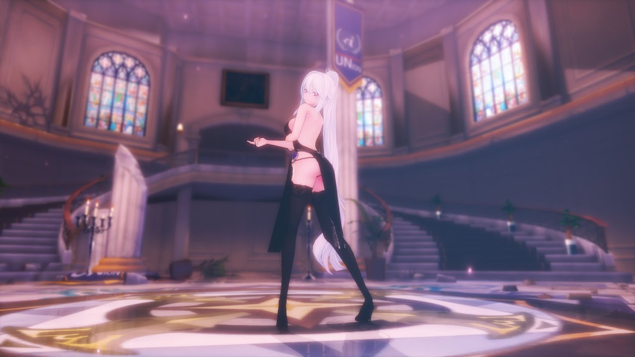 클로저스(CLOSERS) - MMD :  Blue Flame - LE SSERAFIM   | 미래 [4K]