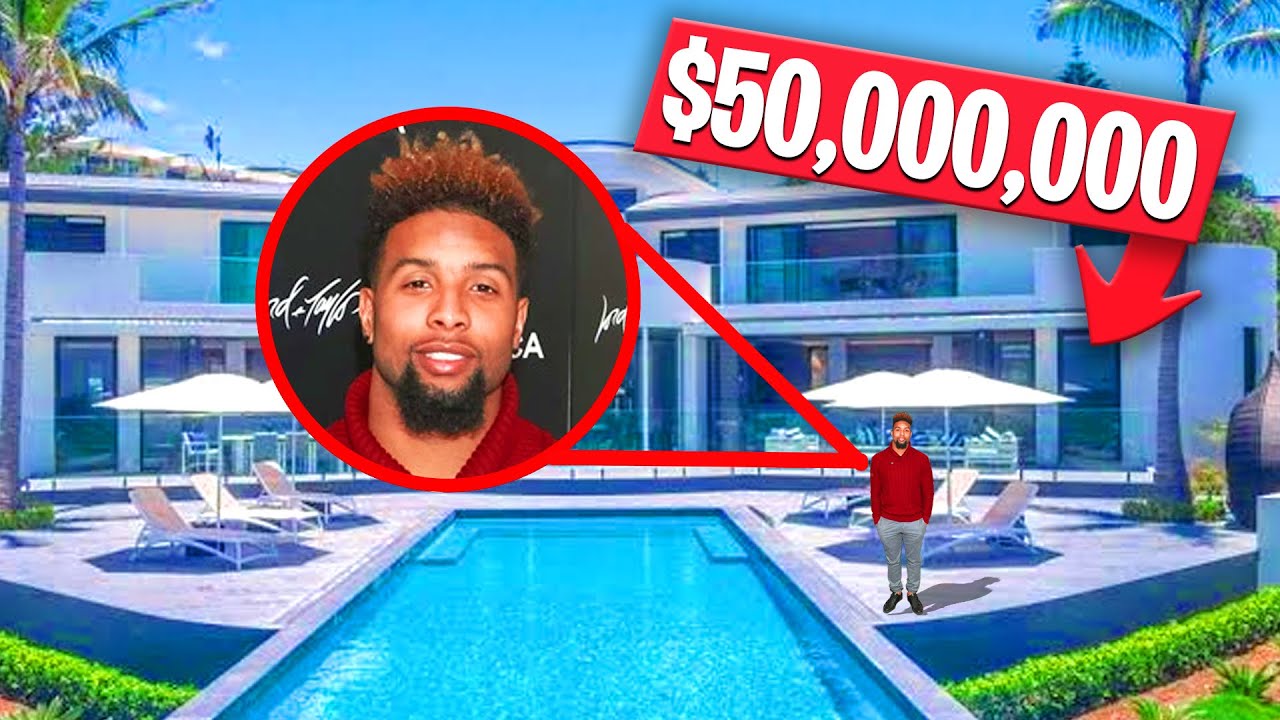 NFL Mansions That Cost More Than Your Life (Odell Beckham Jr, Colin