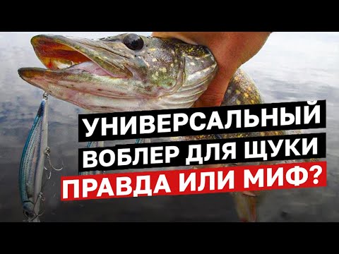 Универсальный ВОБЛЕР для щуки! Правда или Миф?